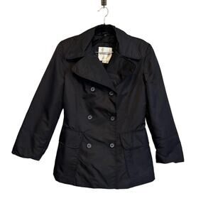 Andrew Marc Peacoat Jacket  Black Small